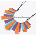 Europe Style Fashion Roman Holiday Multicolor Alloy Necklace For Lady FN175